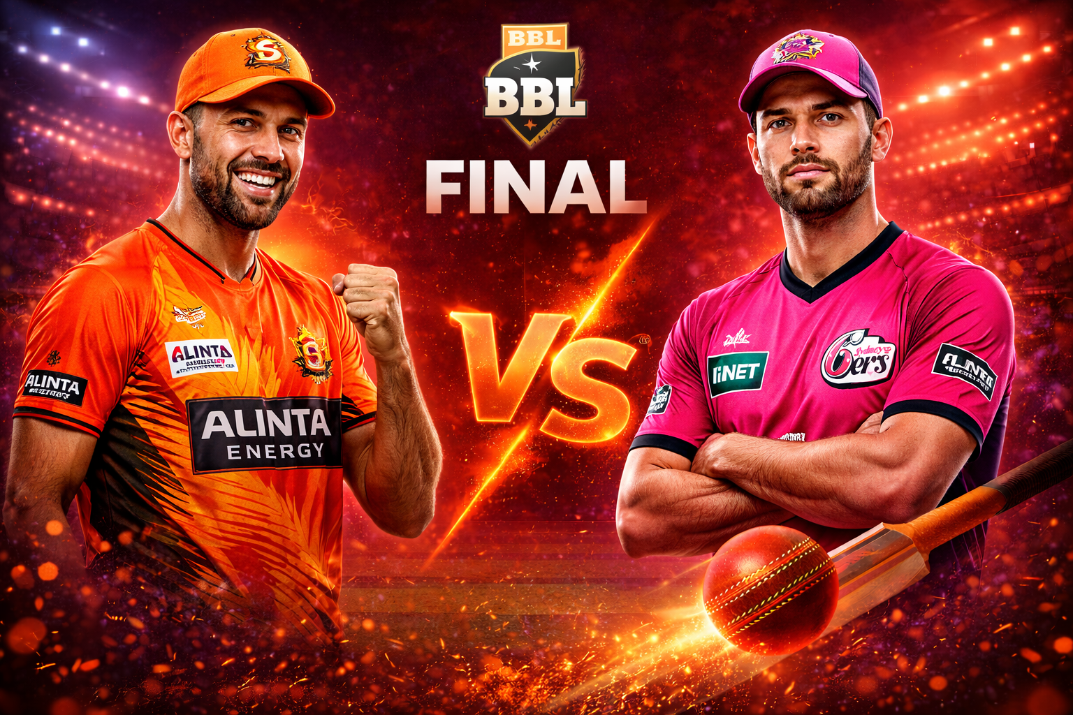 Perth Scorchers vs Sydney Sixers, Final, Big Bash League 2025-26 - Playbro Blog